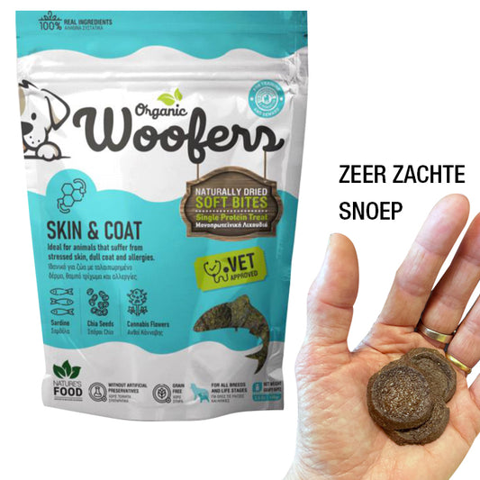 Woofers  SKIN & COAT met SARDINES